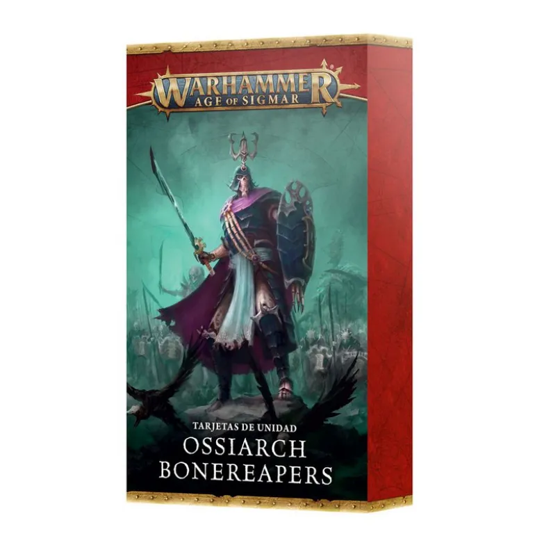 Warhammer Age of Sigmar: Ossiarch Bonereapers (Tarjetas de Unidad)