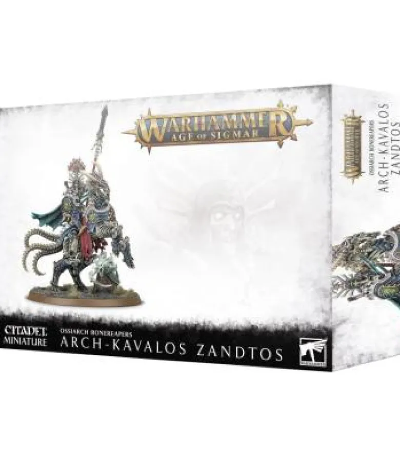 Warhammer Age of Sigmar: Ossiarch Bonereapers (Arch-Kavalos Zandtos)
