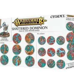 Warhammer Age of Sigmar: Peanas Redondas Shattered Dominion 25 & 32 mm.