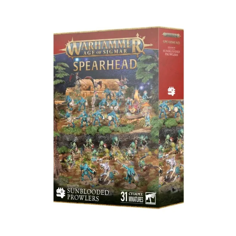 Warhammer Age of Sigmar: Seraphon - Sunblooded Prowlers (Spearhead)