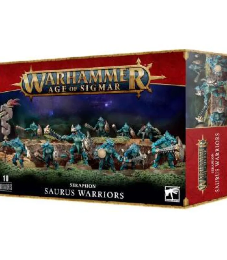 Warhammer Age of Sigmar: Seraphon (Saurus Warriors)