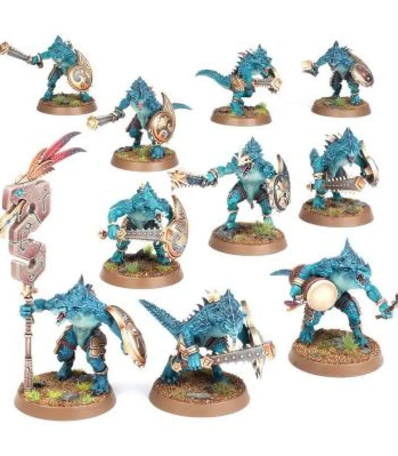 Warhammer Age of Sigmar: Seraphon (Saurus Warriors)