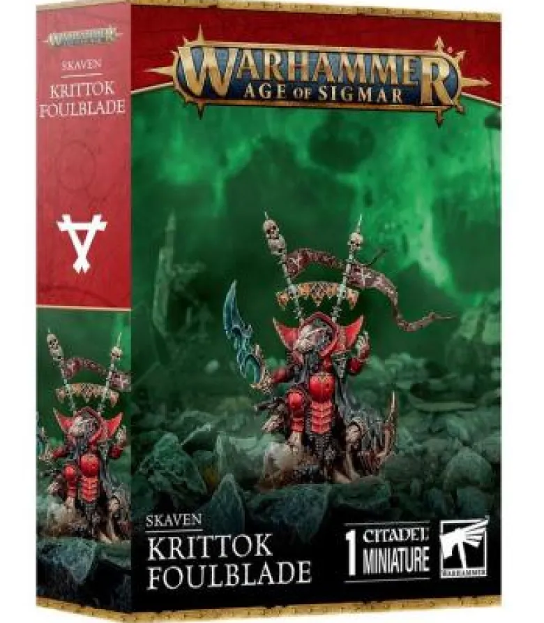 Warhammer Age of Sigmar: Skaven (Krittok Foulblade)