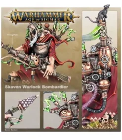 Warhammer Age of Sigmar: Skaven (Warlock Bombardier)