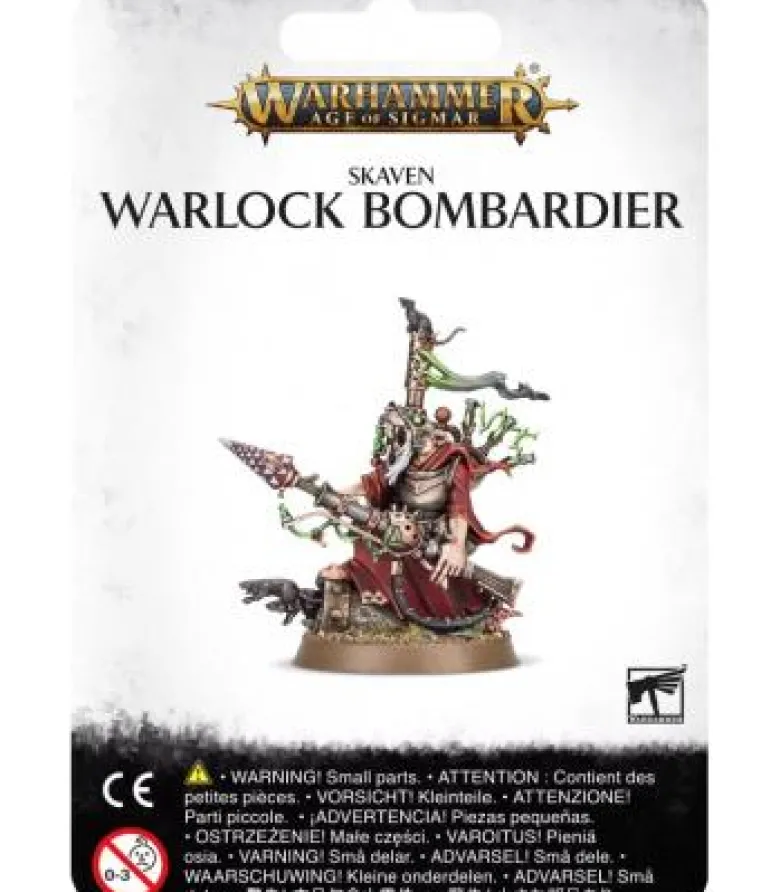 Warhammer Age of Sigmar: Skaven (Warlock Bombardier)