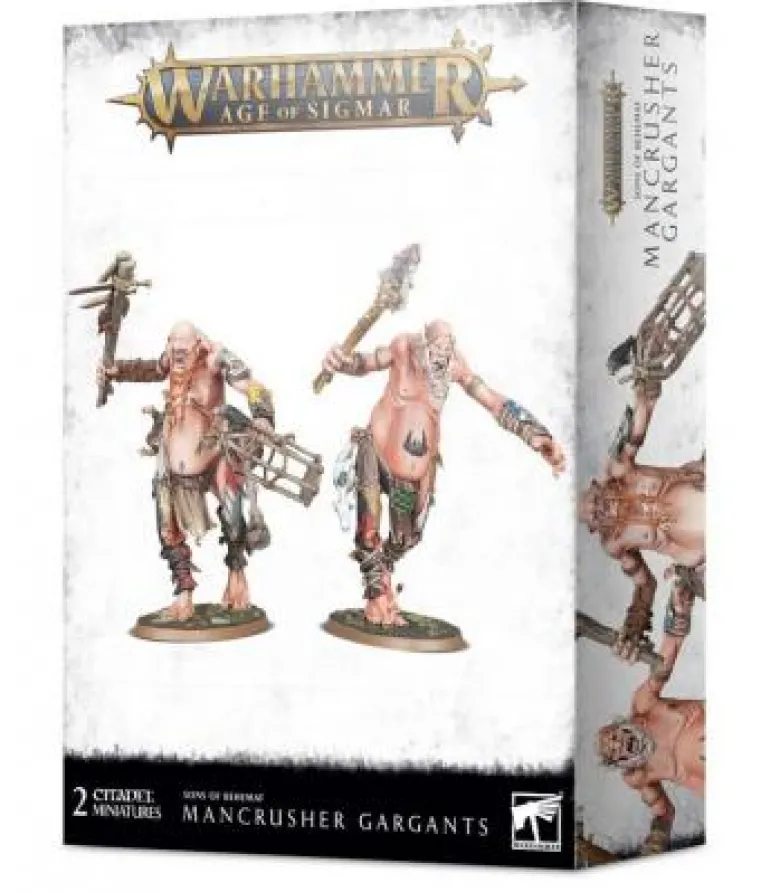 Warhammer Age of Sigmar: Sons of Behemat (Mancrusher Gargants)