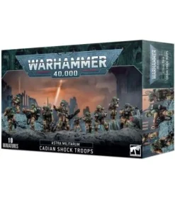 Warhammer 40,000: Astra Militarum (Cadian Shock Troops)