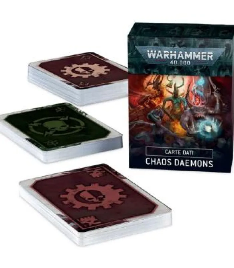 Warhammer 40,000:Chaos Daemons (Tarjetas de Datos)