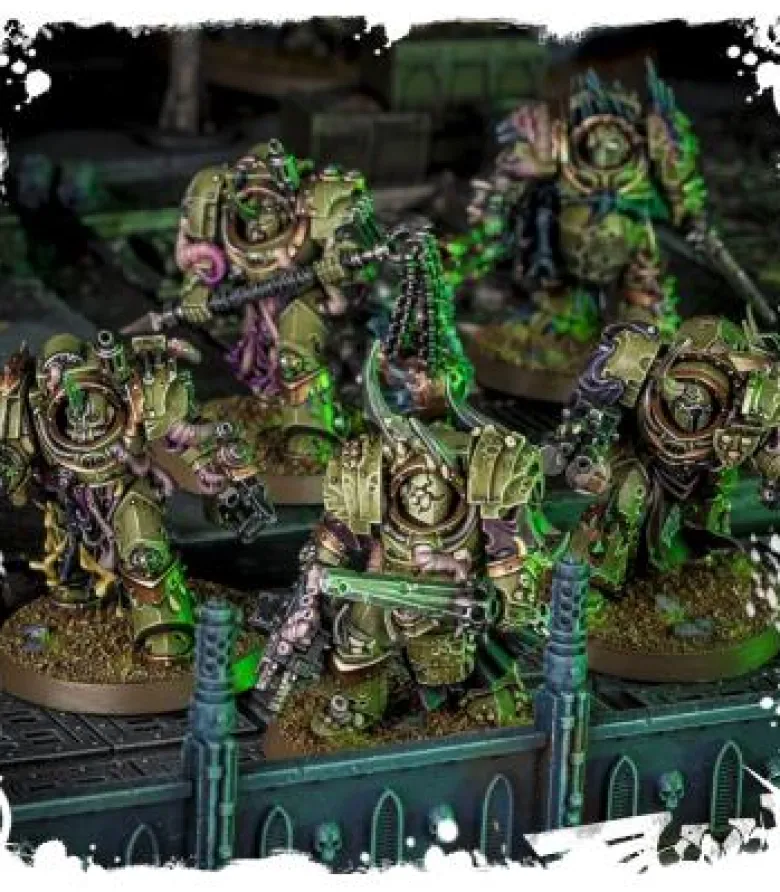 Warhammer 40,000: Death Guard (Blightlord Terminators)