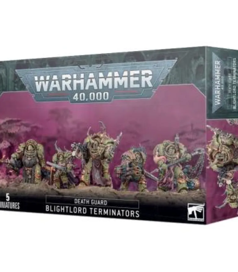 Warhammer 40,000: Death Guard (Blightlord Terminators)