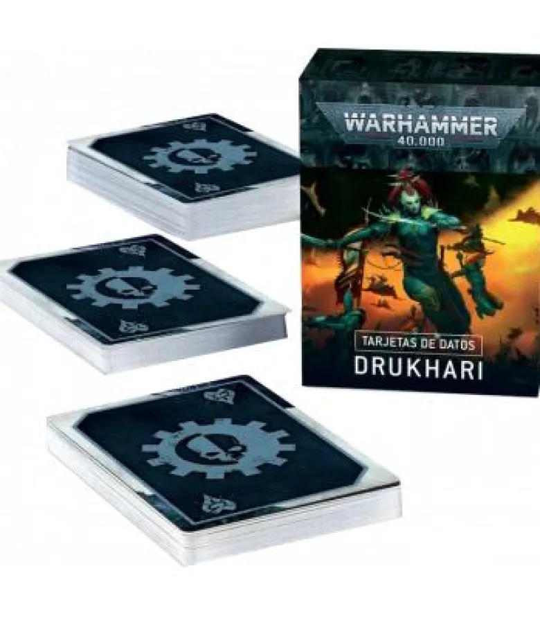 *Warhammer 40,000: Drukhari (Tarjetas de Datos)