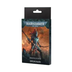 Warhammer 40.000: Drukhari (Tarjetas de Datos)