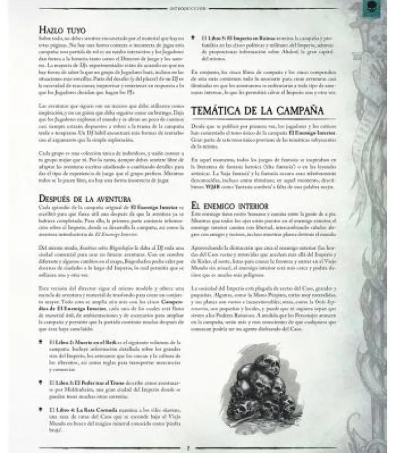 Warhammer Fantasy: El Enemigo Interior 1 - El Enemigo en las Sombras