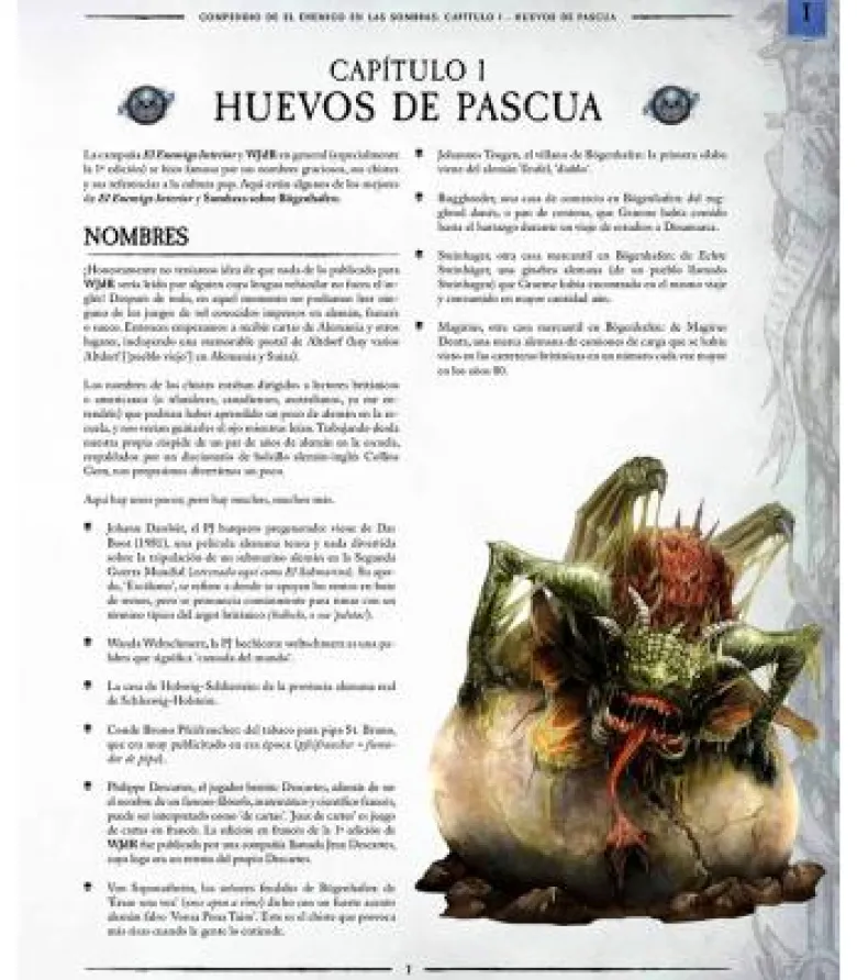 Warhammer Fantasy: El Enemigo Interior 1 - El Enemigo en las Sombras (Compendio)