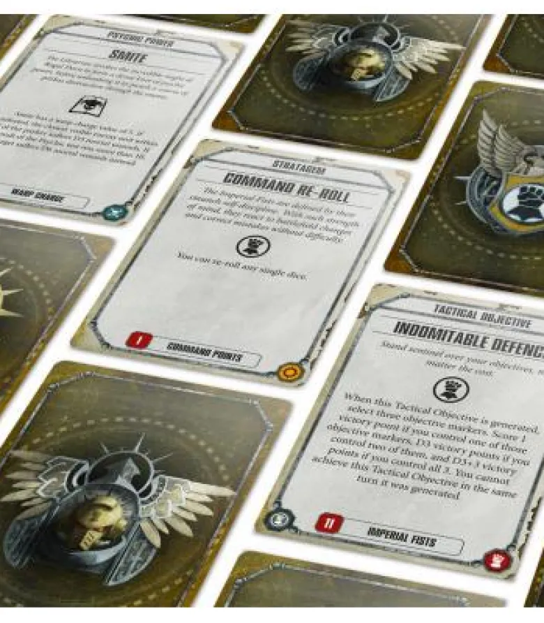 Warhammer 40,000: Imperial Fists (Datacards)