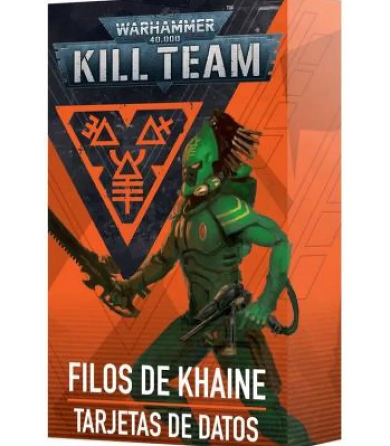 Warhammer Kill Team: Filos de Khaine (Tarjetas de Datos)