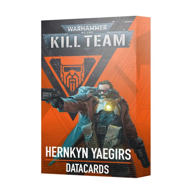 Warhammer Kill Team: Hernkyn Yaegirs (Datacards) (Inglés)
