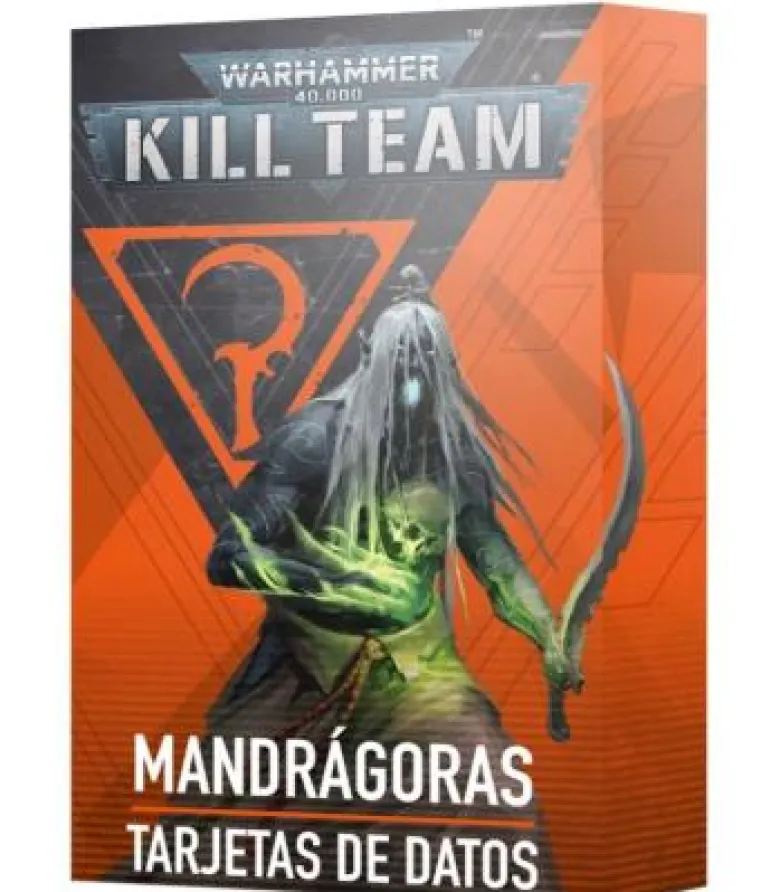 Warhammer Kill Team: Mandragoras (Tarjetas de Datos)