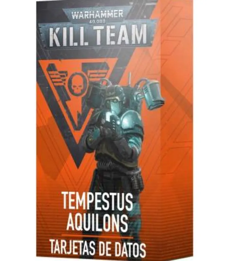 Warhammer Kill Team: Tempestus Aquilons (Tarjetas de Datos)