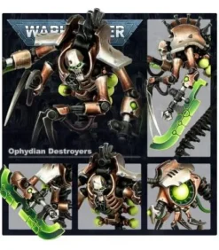 Warhammer 40,000: Necrons (Ophydian Destroyers)