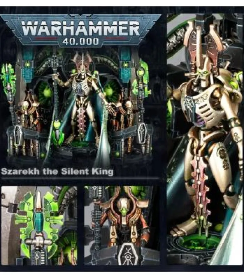 Warhammer 40,000: Necrons (Szarekh, The Silent King)
