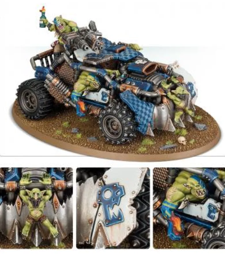 Warhammer 40,000: Orks (Boomdakka Snazzwagon)