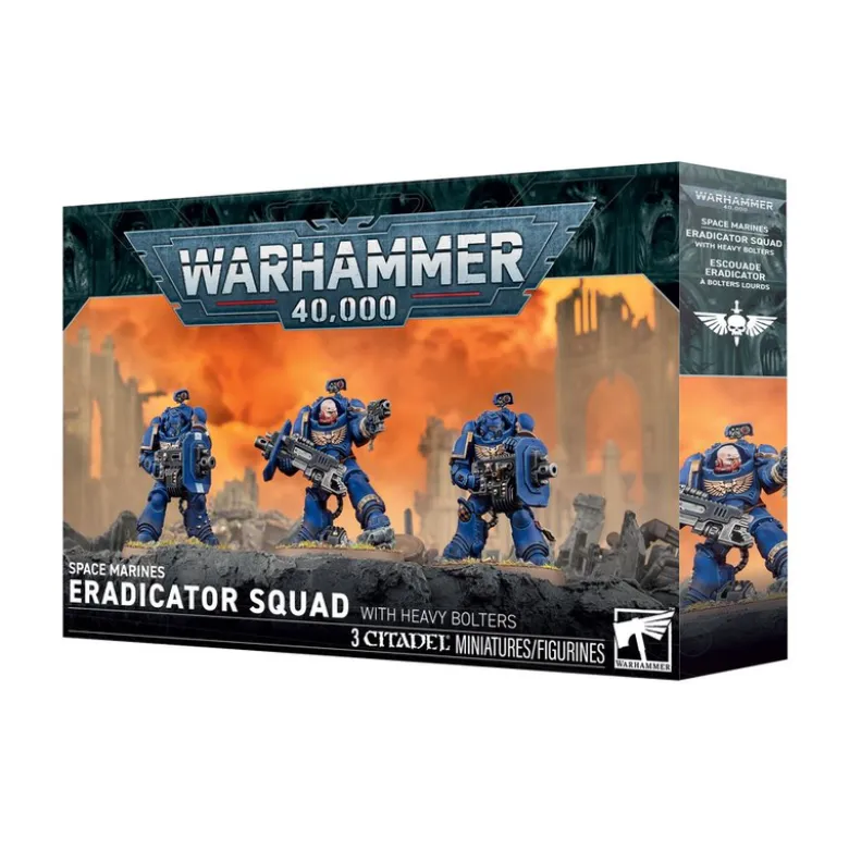 Warhammer 40,000: Space Marines (Eradicator Squad with heavy bolters)
