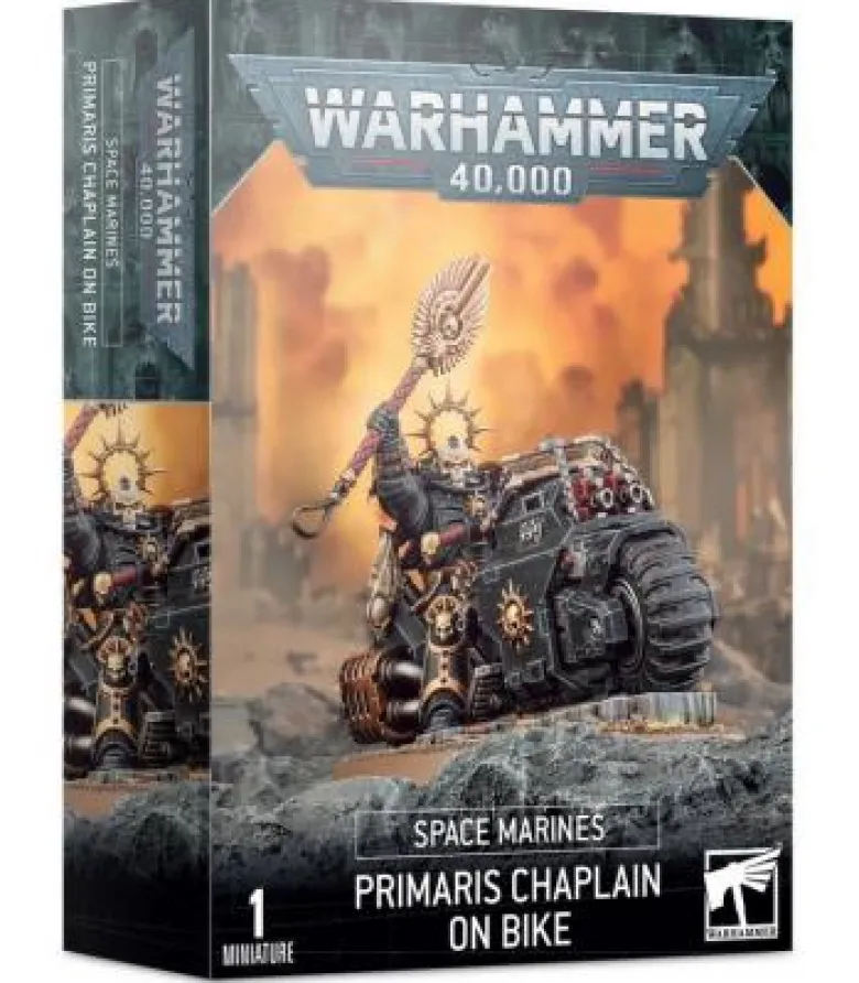 Warhammer 40,000: Space Marines (Primaris Chaplain on Bike)