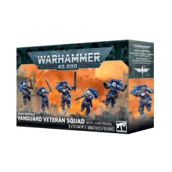 Warhammer 40,000: Space Marines (Vanguard Veteran Squad with jump packs)