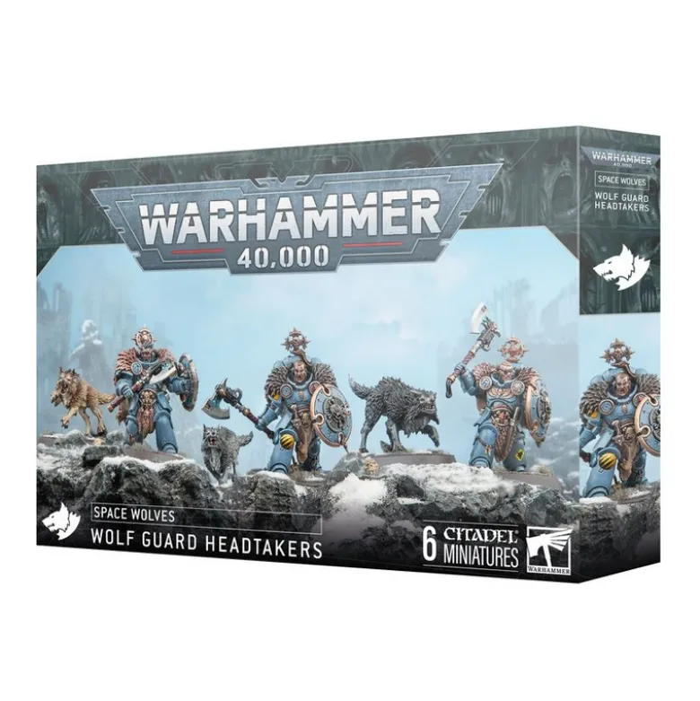 Warhammer 40.000: Space Wolves ( Wolf Guard Headtakers )