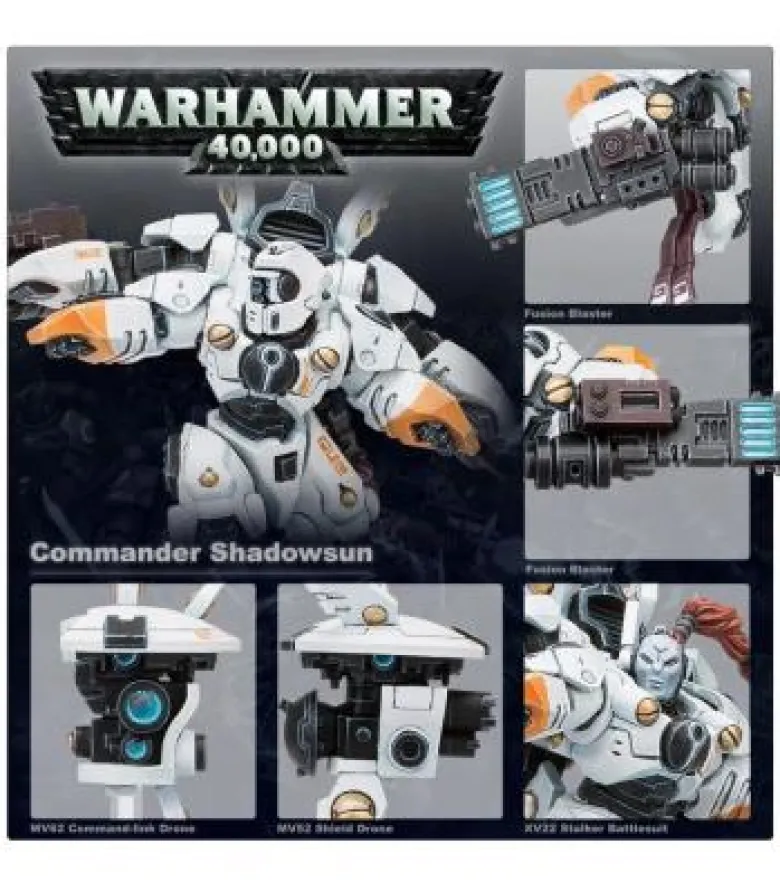 Warhammer 40,000: T'au Empire (Commander Shadowsun)