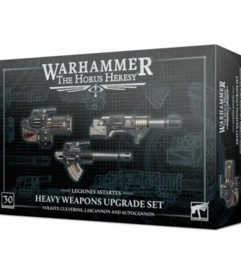 Warhammer 40,000: The Horus Heresy (Heavy Weapons Upgrade Set – Volkite Culverins, Lascannons, and Autocannons)