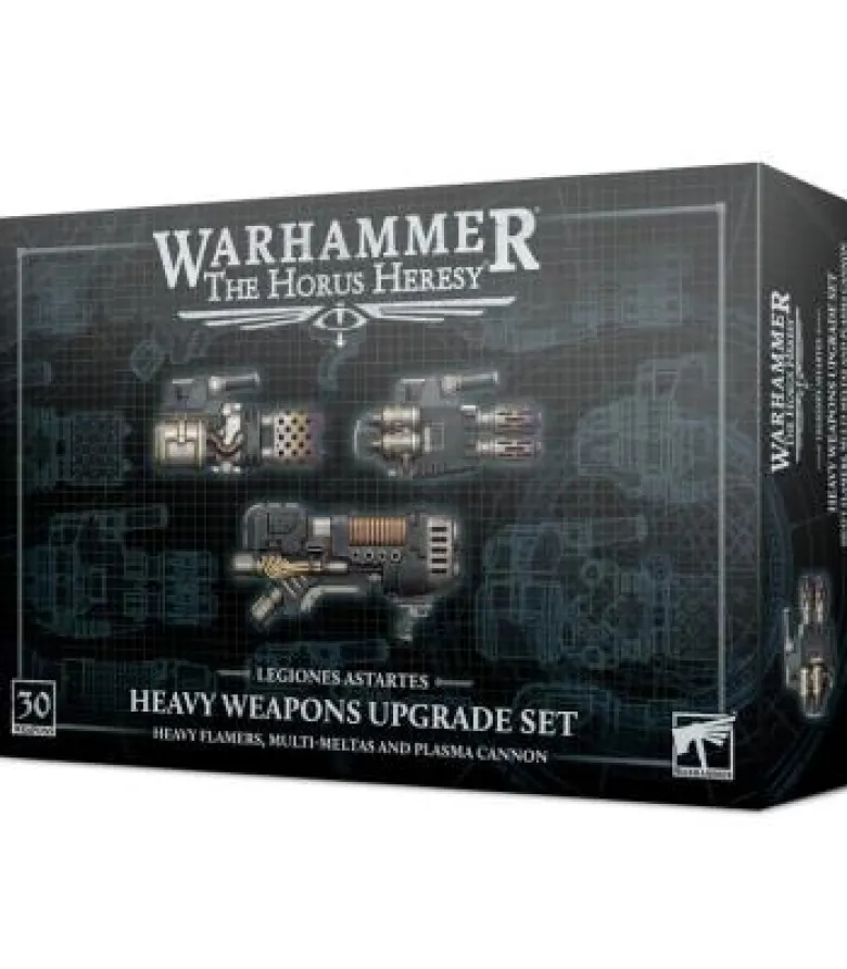 Warhammer 40,000: The Horus Heresy (Heavy Weapons Upgrade Set – Heavy Flamers, Multi-meltas, and Plasma Cannons)
