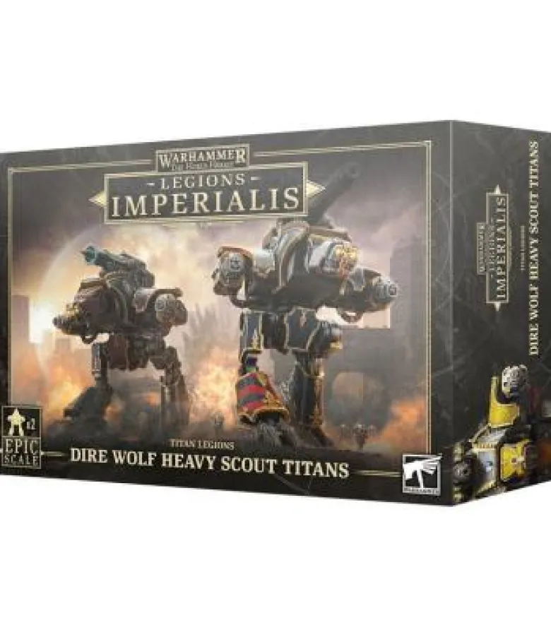 Warhammer 40,000: The Horus Heresy - Legions Imperialis (Titan Legions - Dire Wolf Heavy Scout Titans)