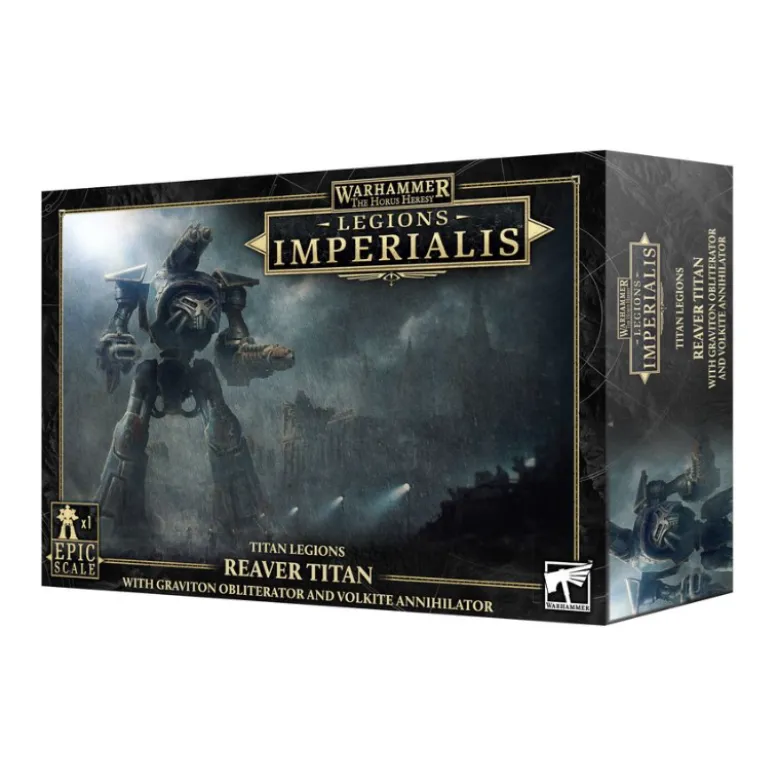Warhammer 40,000: The Horus Heresy - Legions Imperialis (Reaver Titan with Graviton Obliterator and Volkite Annihilator)