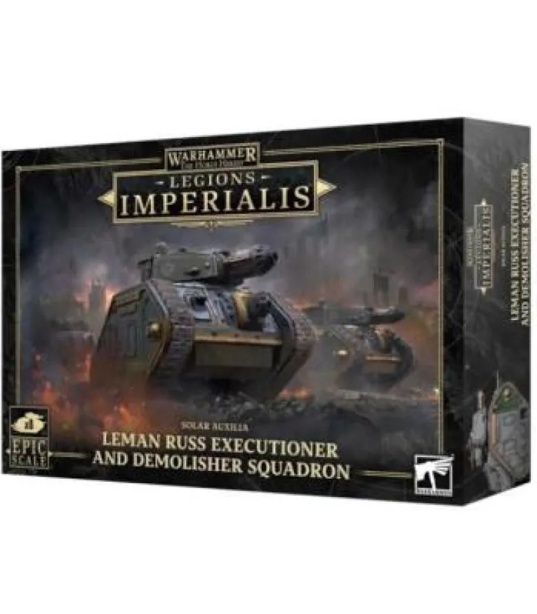 Warhammer 40,000: The Horus Heresy - Solar Auxilia (Leman Russ Executioner and Demolisher Squadron)