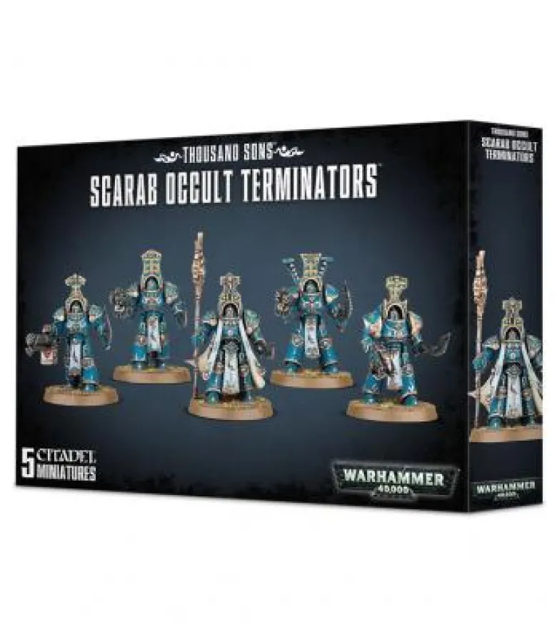 Warhammer 40,000: Thousand Sons (Scarab Occult Terminators)