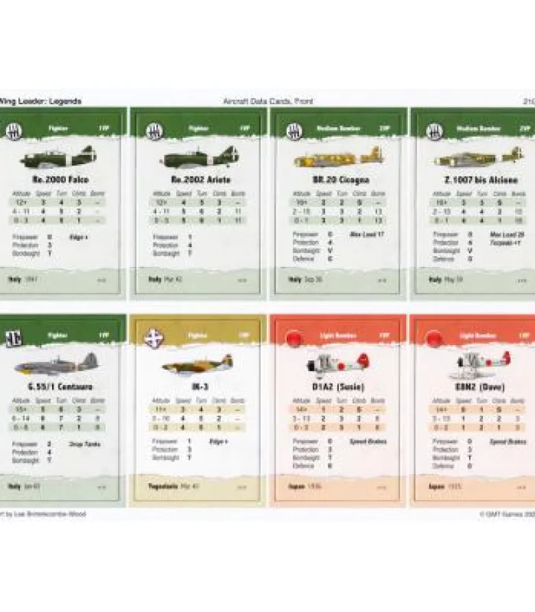 Wing Leader: Expansion 4 - Legends 1937-1945 (Inglés)