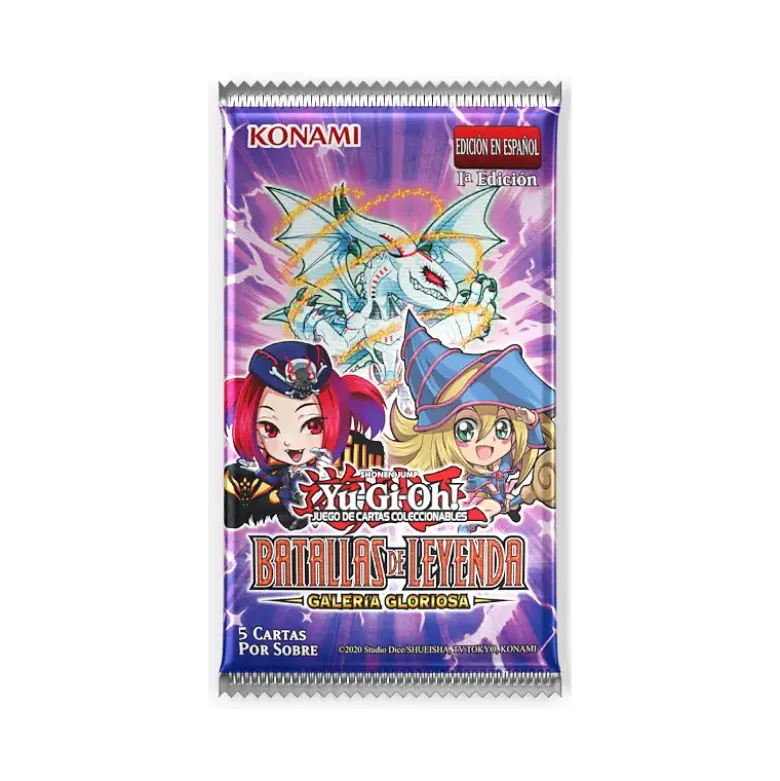 Yu-Gi-Oh! Batallas de Leyenda: Galeria Gloriosa (Sobre)
